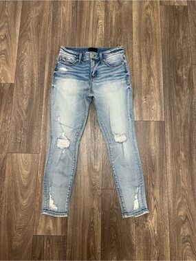 Buckle Light Blue Distressed Jeans